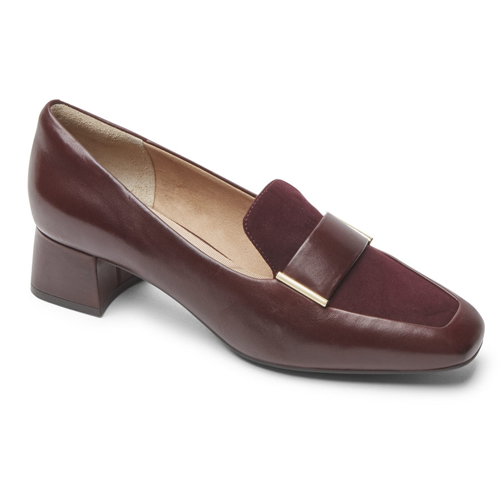 Mocassins Rockport Mulher Bordeaux - Total Motion Esma - 50261VSHI